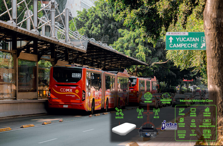 JabaSat Soluciones de Videovigilancia Vía Satélites para Transporte Público